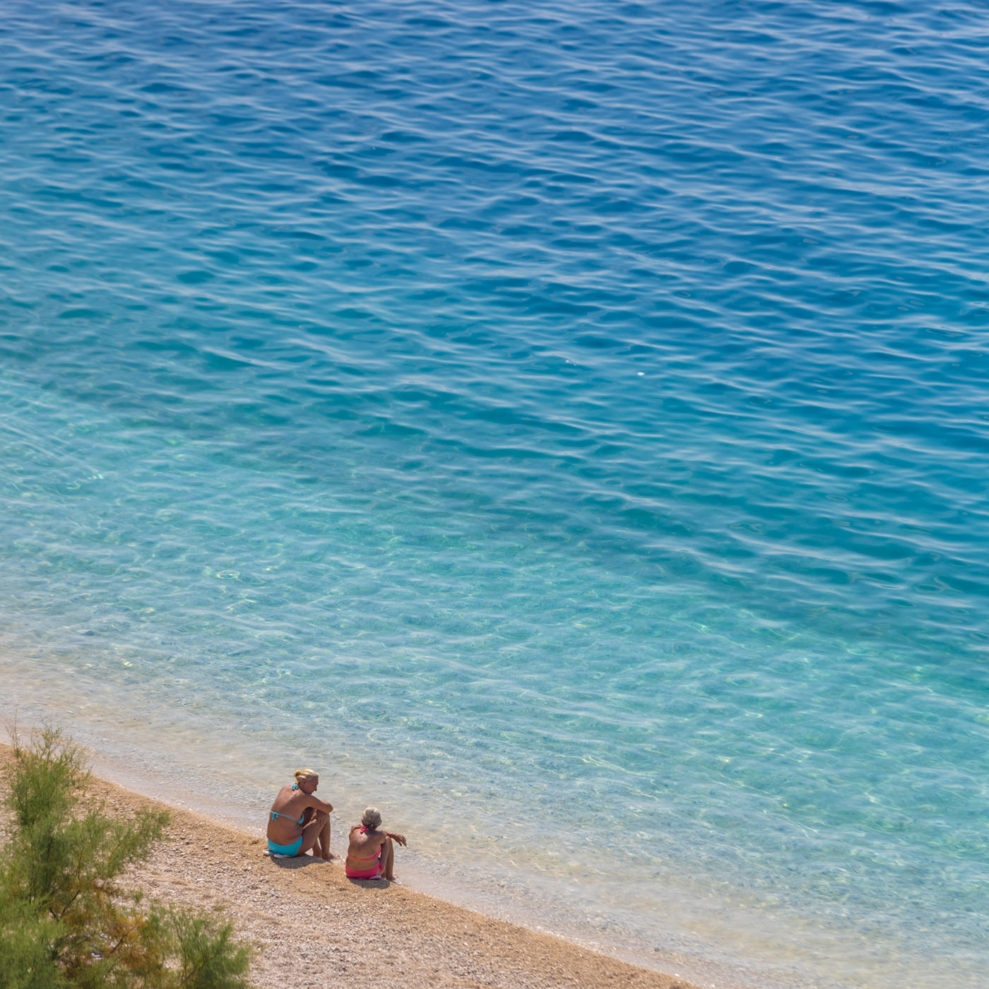 Podgora beach